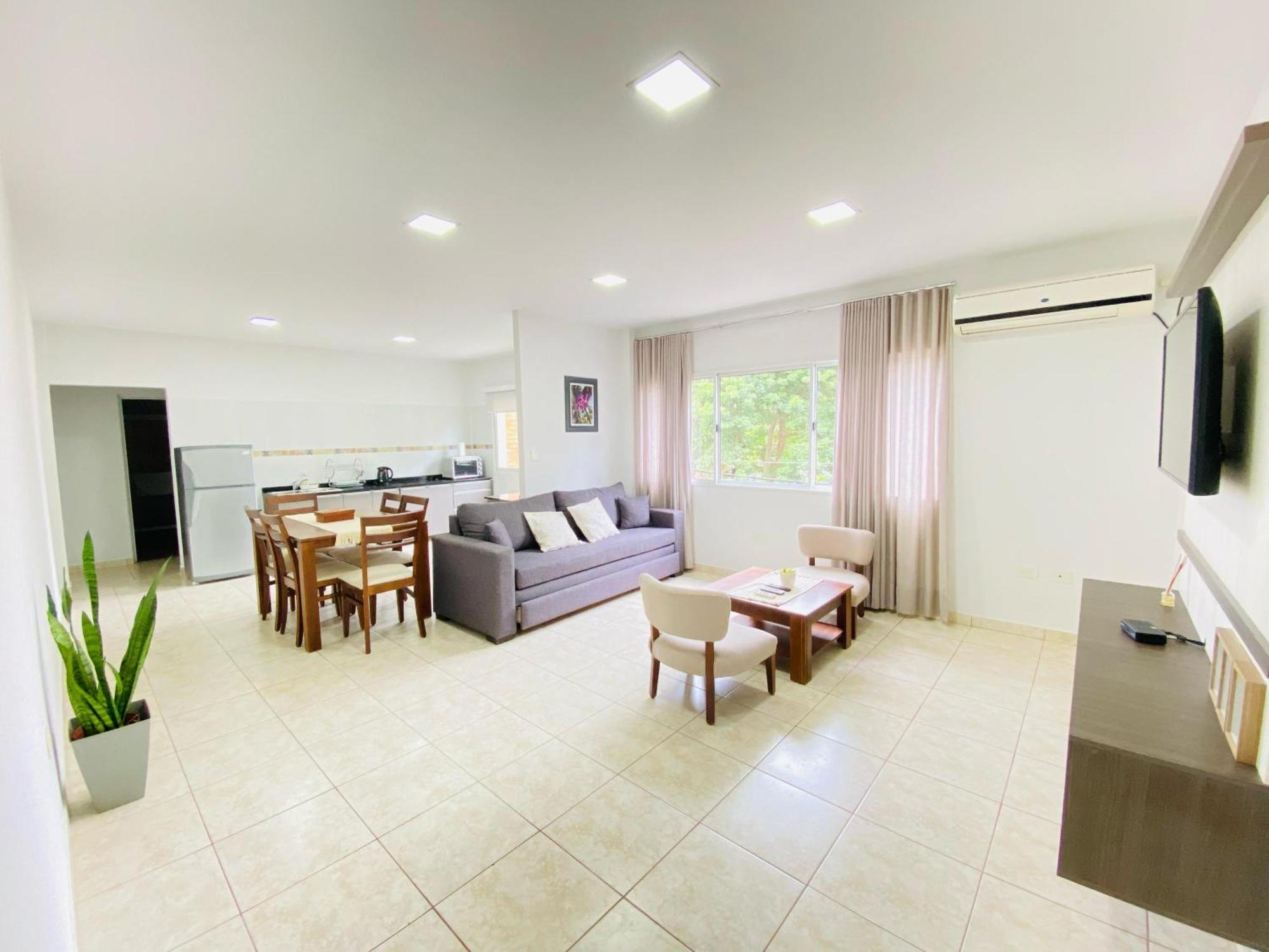 Aires De Cataratas Apartment ปูแอร์โตอีกวาซู ภายนอก รูปภาพ